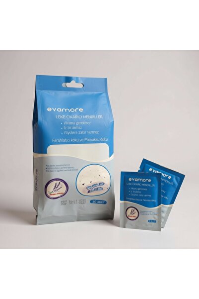 EVAMORE Anında Leke Çıkarıcı Mendil 20’li – En Sevdiğiniz Kıyafetleri Dakikal...