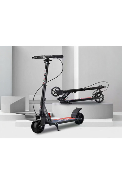 OEM 2-wheel scooter, foldable, 65 mm wide wheels with LED lights, adjustable,...