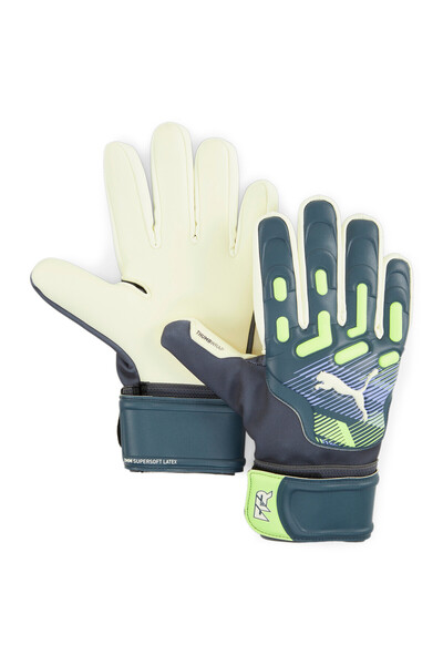 Puma قفازات حارس مرمى FUTURE Match للجنسين - رمادي