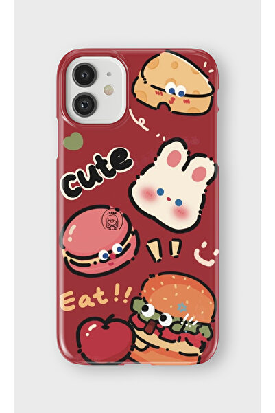 lelia حافظة هاتف شفافة مطبوعة متوافقة مع iPhone 11 |   مجموعة: سناك تون ديلايت