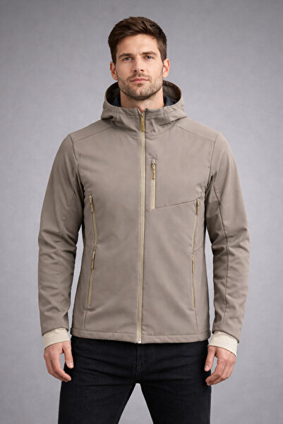 ervo tactical Softshell Water and Windproof Jacket Beige
