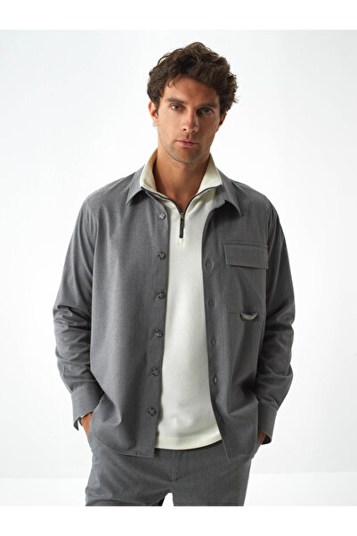 centilmen Xint Flexible Textured Regular Fit Shirt 700979