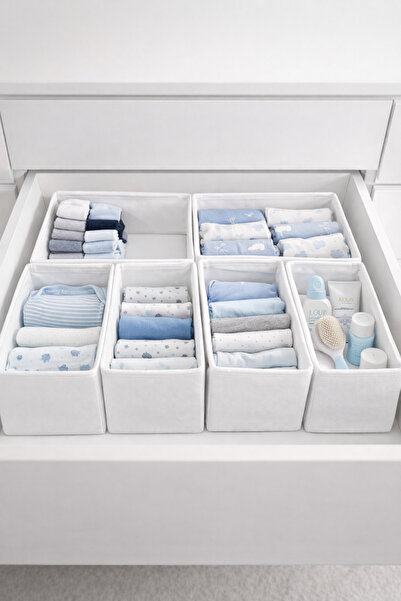 Venita Home 6'lı Çekmece İçi Düzenleyici Organizer Set - Çok Amaçlı Dolap İçi...
