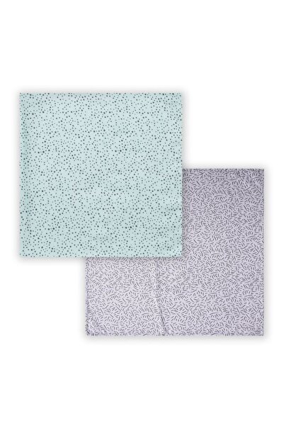 tinylamb 70x70cm 2 Adet Müslin Örtü | Çift Katlı Müslin Örtü