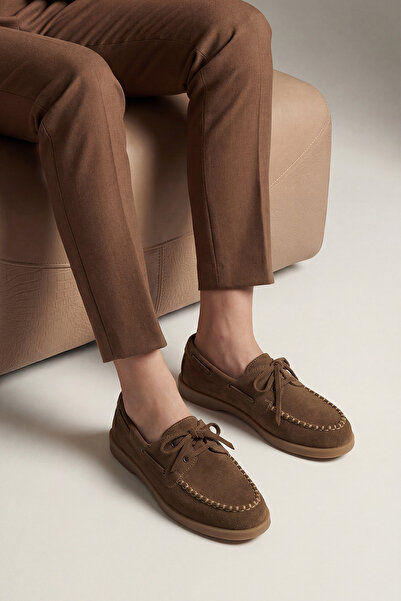 Marjin Pantofi casual de damă din piele naturală, cu șireturi și detalii din ...