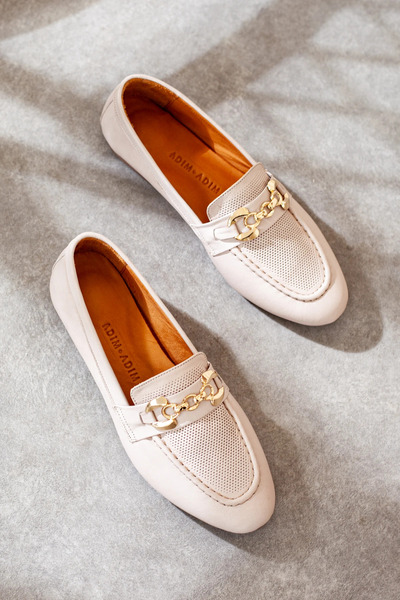 Adım Adım Genuine Leather Extra Light, Soft Sole Ballerinas