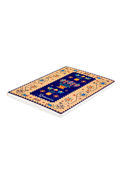 Magnetella Agenda nedatata, Covor oltenesc, A5, foi albe, 14,9 x 21 cm, 160 pg, MB270 B1