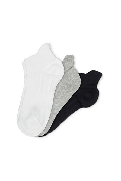 Tchibo Sports Socks, 3-Pack, Blue/Beige/Grey