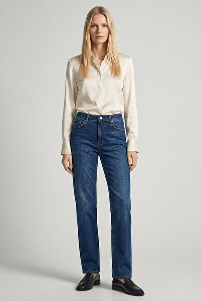 Rays 1062 Lycra Wide Leg Trousers Tint Brown