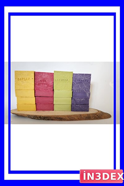 İN3DEX Economical Family Size Herbal Mixed Soap Set