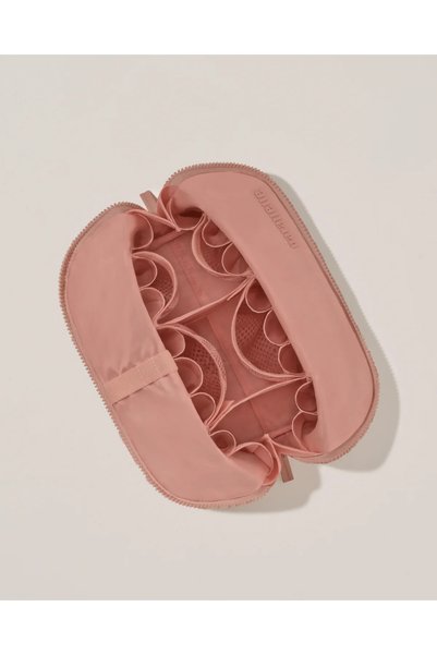 The Sleep Deep Premium Leather Makeup Bag - Cosmetic Bag & Travel Makeup Bag