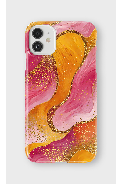 lelia حافظة هاتف شفافة مطبوعة متوافقة مع iPhone 11 |   مجموعة كولور ويف فلوكس