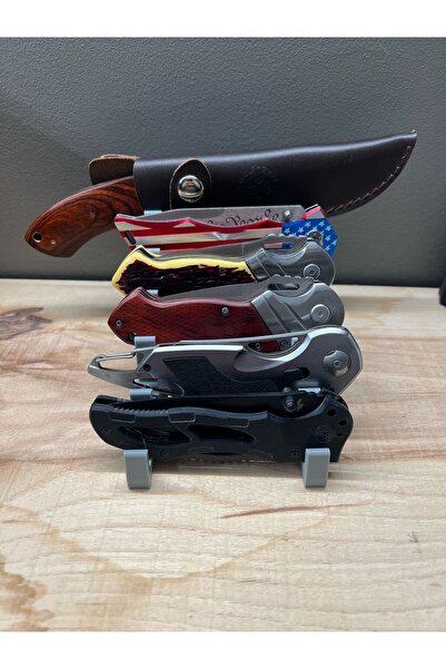 Zaru Concept Çoklu Bıçak Standı – 6’lı Bıçak Sergileme ve Düzenleyici Stand (...