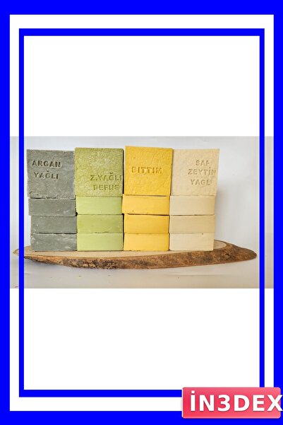İN3DEX 16-Piece Nature Miracle Herbal Mixed Care Soap Set