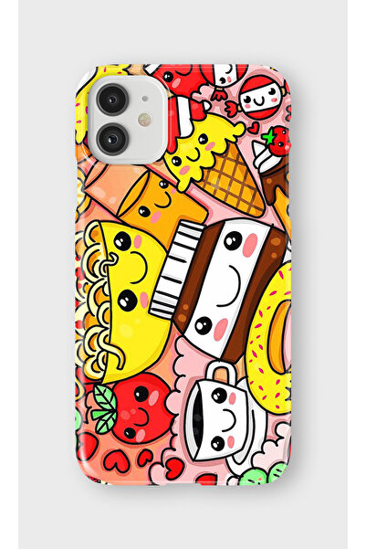 lelia حافظة هاتف شفافة مطبوعة متوافقة مع iPhone 11 |   مجموعة: سناك تون ديلايت