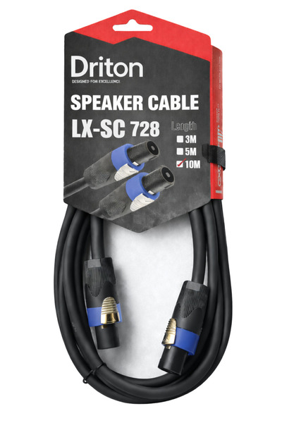 DRİTON Lx-Sc Lx-728 10 Metre Sound and Light System Spekon - Spekon Cable