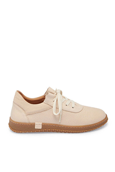 Tergan Bej Hakiki Deri Kadın Sneaker - K25I1AY67924-A25