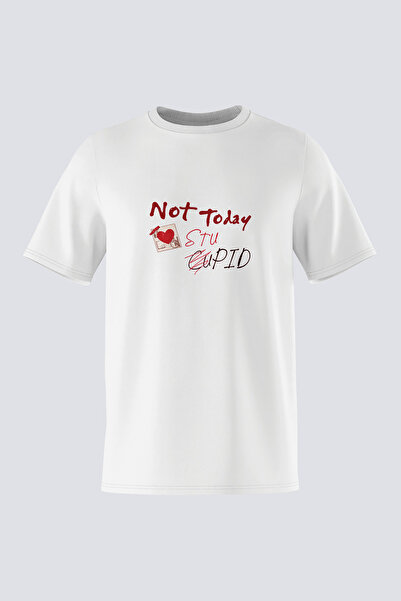 Tişört Mania Unisex Regular Fit Printed T-Shirt 100% Cotton - Valentine's Day...