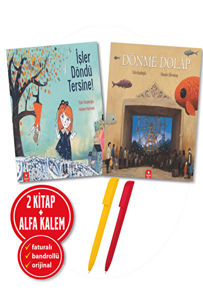 Redhouse Kidz Yayınları Alfa Kalem+İşler Döndü Tersine!+Dönme Dolap Tülin Koz...