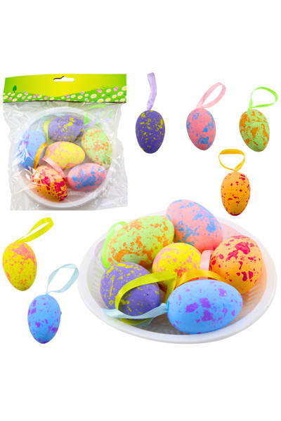 Three top online Ouă decorative de Paște cu pandantiv în formă de buclă, colo...