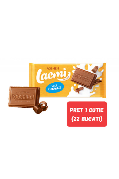 Roshen SET 22 PIECES LACMI, milk chocolate 90g /22pcs