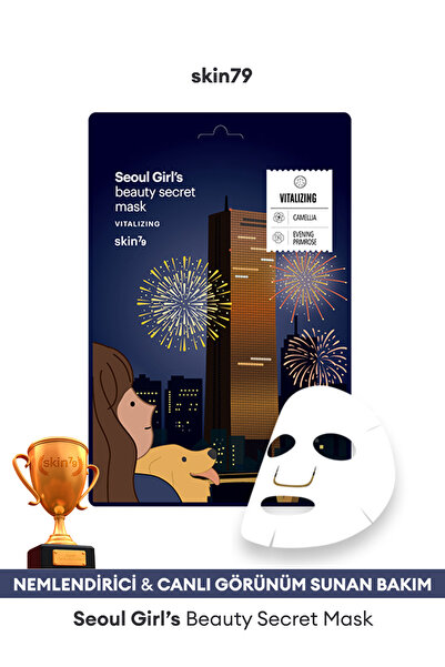 Skin79 Bol Esanslı Canlı Görünüm Sunan Güzellik Maskesi Seoul Girl’s Beauty S...