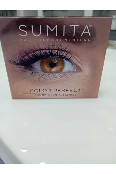 SUMITA عدسات لاصقة بلون العسل