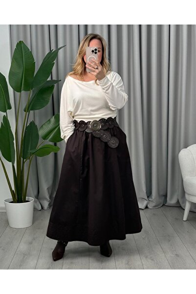 FUNDA Ivana Skirt Brown