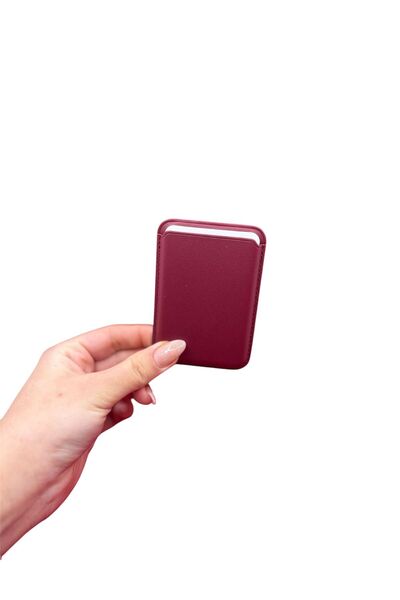 KaffCase iPhone 11 12 13 14 15 16 17 Plus Pro Max Card Holder Magnetic Leathe...