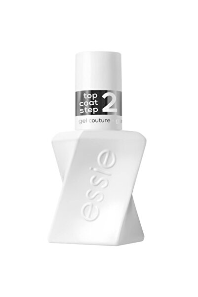 ESSİE Gel Couture Long-Lasting Nail Polish, Vegan, Clear, Shiny Top Coat, 0.4...