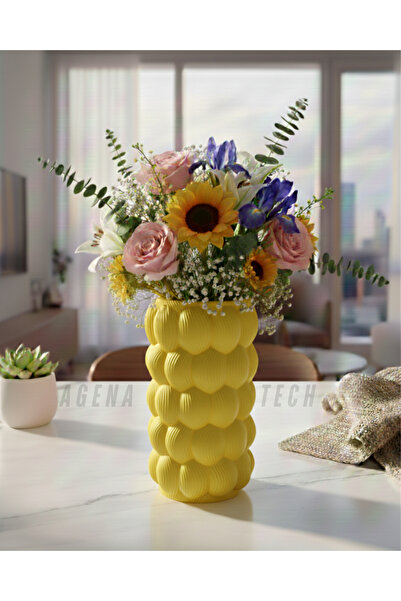 3D Cloud Bubble Modern Vazo – Yaşam Alanınıza Pofuduk Bir Dokunuş