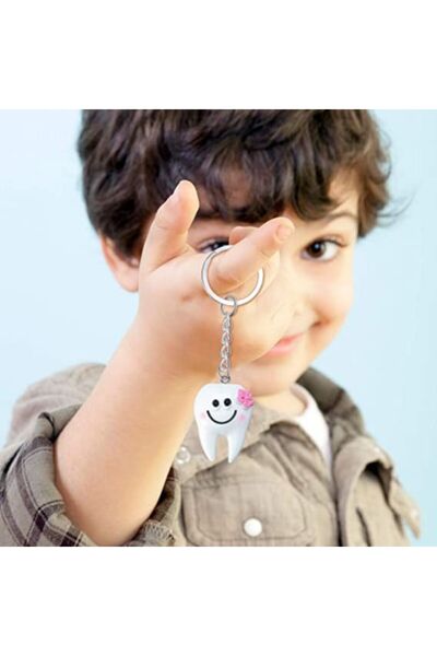 A.O.K Keychain in the shape of teeth