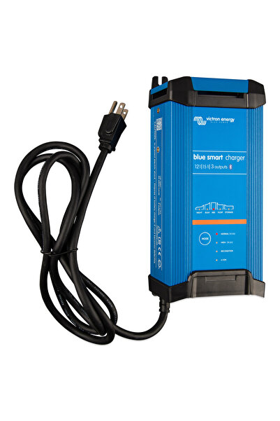 Genel Markalar Akü Şarj Cihazı Blue Smart IP22 12V 15A Battery Charger (3 çık...