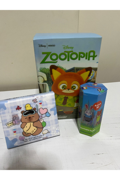 hanemlife Zootopia Zootropolis Peluş Anahtarlık Figürü Charm Blind Box + sony...