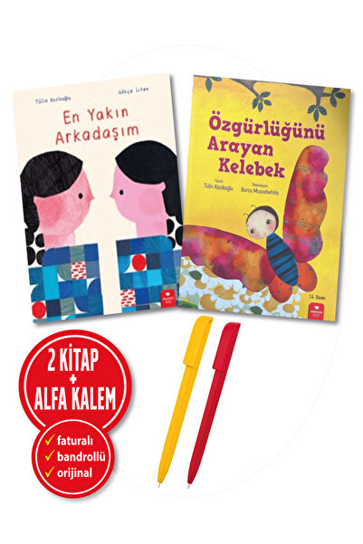Redhouse Kidz Yayınları Alfa Kalem+En Yakın Arkadaşım+Özgürlüğünü Arayan Kele...