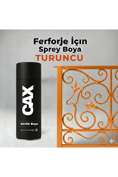 caxcolors CAX Akrilik Sprey Boya 400ml - Ferforje, Metal ve Mobilya Yenileme ...
