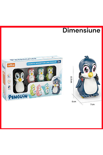 OEM Penguin baby toy, musical and magnetic, movement and dance, 2AA 1.5V batt...