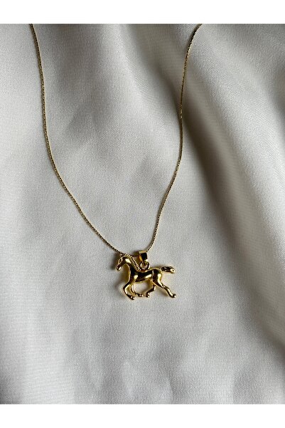 lotusbybuket Stainless Steel Horse Figure Pendant