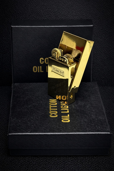 Cotton Koleksiyonluk El İşçiliği Pirinç Mekanizma ile Üretilmiş Özel Kibrit M...