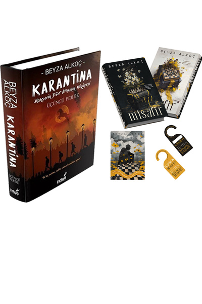 İndigo Kitap Karantina 3 Ciltli ve Misafir Ciltli