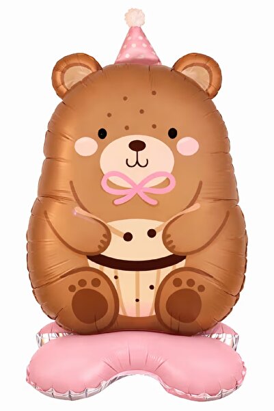 Laviyosa بالون فويل على شكل دب كابارا قائم على الأرض