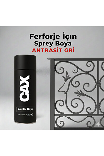 caxcolors CAX Akrilik Sprey Boya 400ml - Ferforje, Metal ve Mobilya Yenileme ...