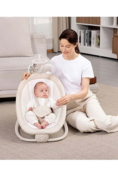 Mastela كرسي هزاز قابل للطي للأطفال حديثي الولادة