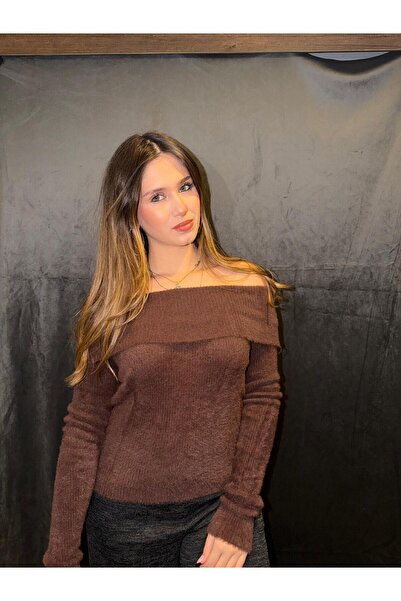 MİELEA Madonna Yaka Triko Kazak