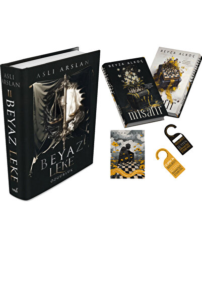 İndigo Kitap Beyaz Leke 2 Özgürlük Ciltli ve Misafir Ciltli