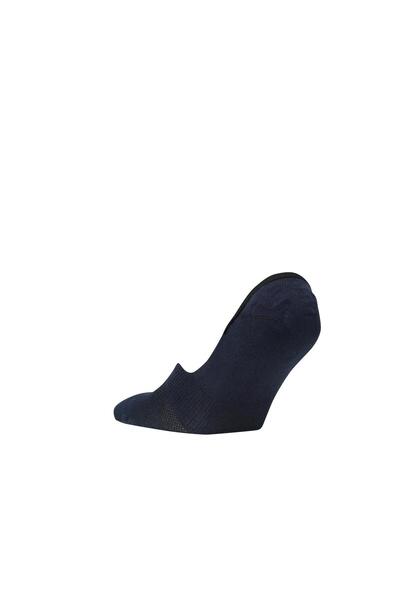 OBJE Men's Navy Blue Ballerina Socks
