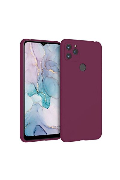 HANPORIUM حافظة سيليكون متوافقة مع جهاز General Mobile GM22 - غطاء مرن بلون ا...