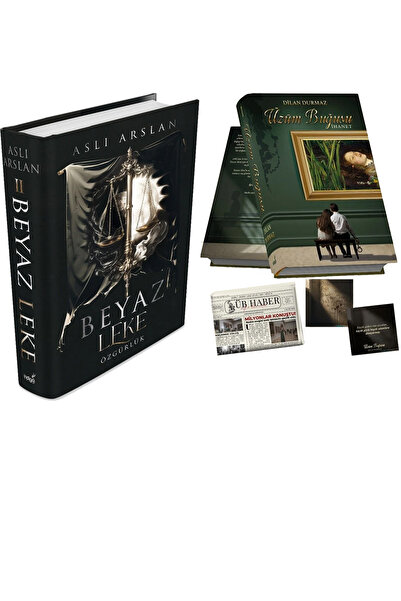 İndigo Kitap Beyaz Leke 2 Özgürlük Ciltli ve Üzüm Buğusu 1 Ciltli