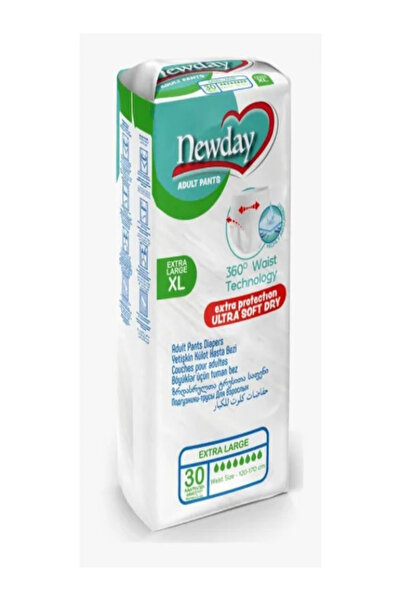 newday ADULT DIAPERS - PANTYHOSE, ADULT PANTS, XL SIZE, 30 PCS/PACK