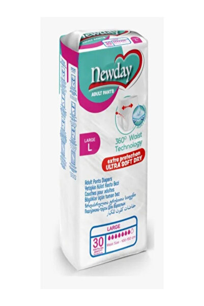 newday ADULT DIAPERS Newday- PANTS, ADULT PANTS, L SIZE, 30 PCS/PACK